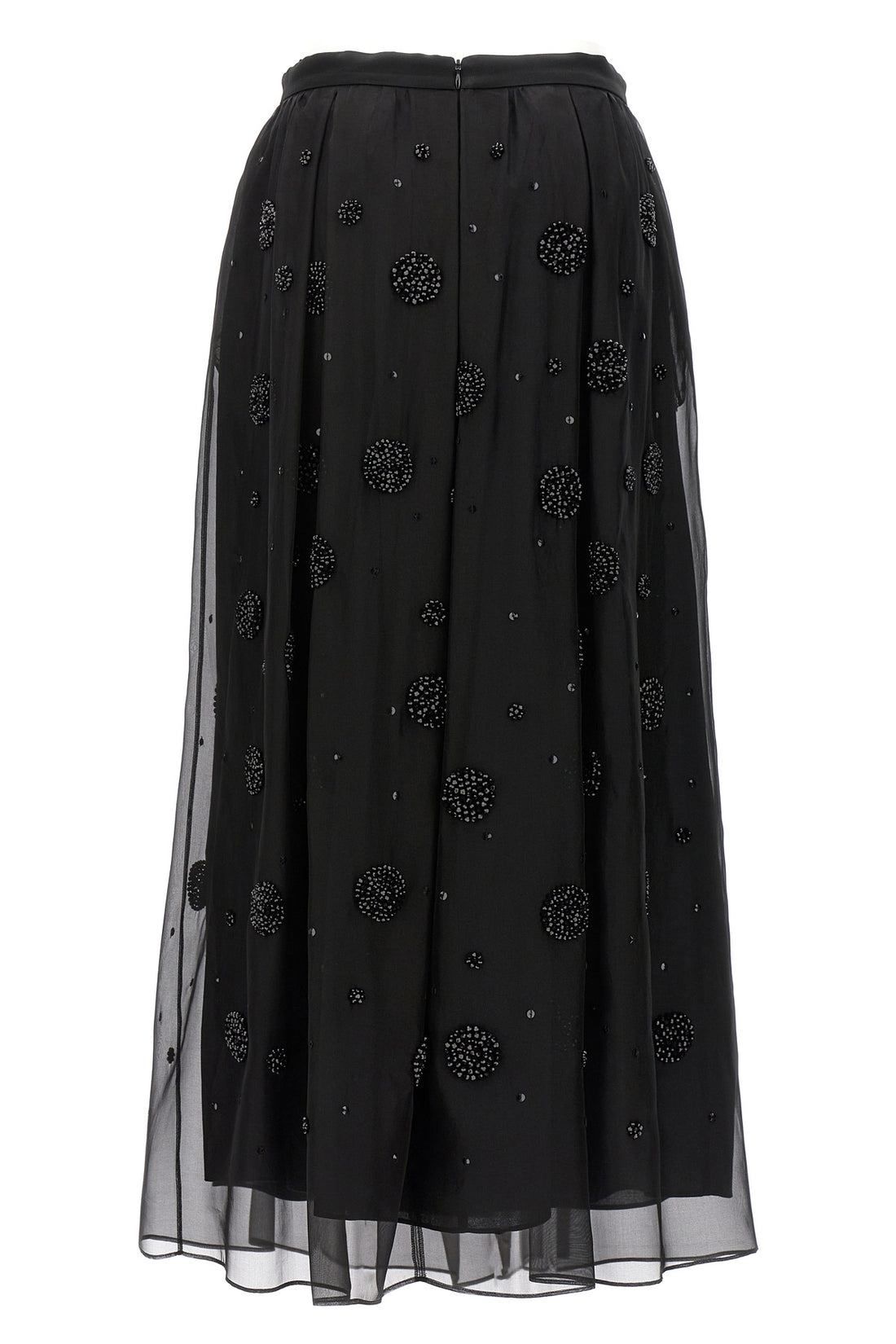 MAX MARA STUDIO 40 wilma organza skirt