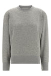 youll never take me off mélange cotton and cashmere sweatshirt