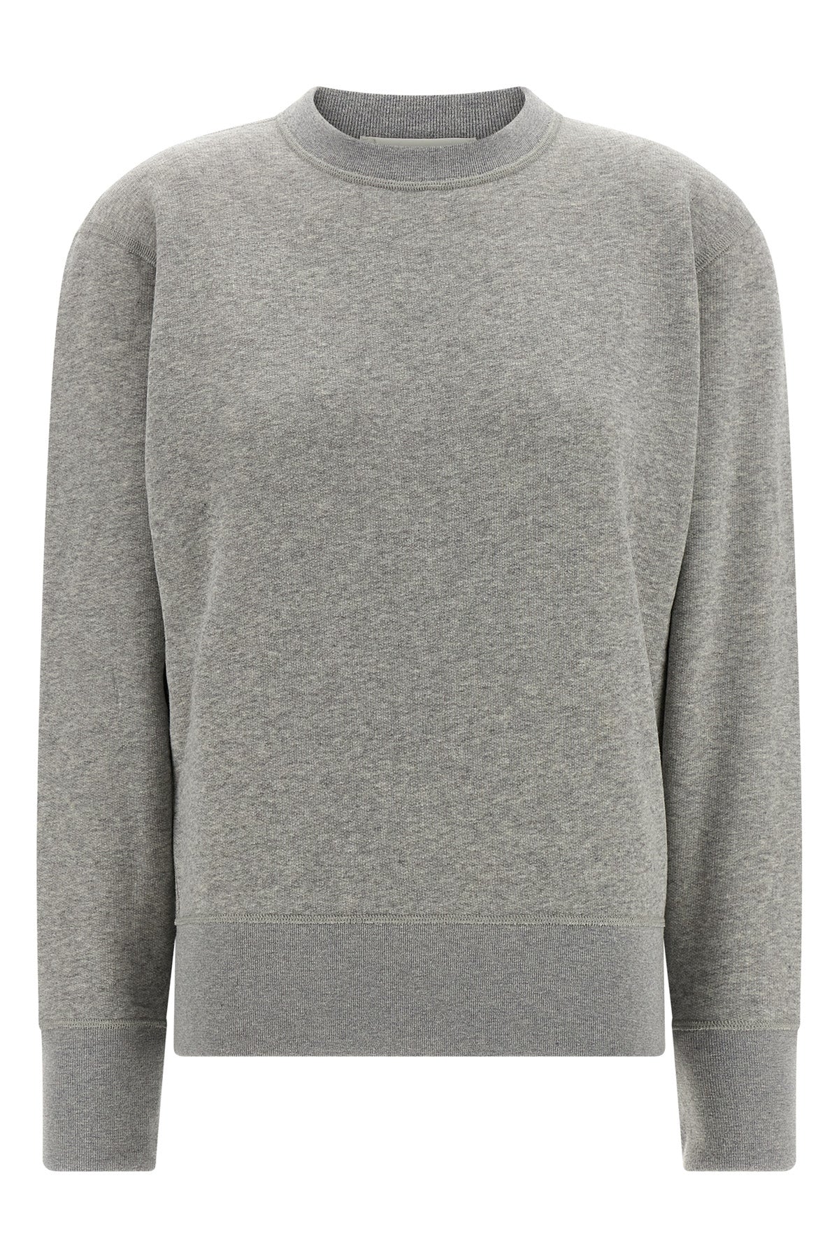 youll never take me off mélange cotton and cashmere sweatshirt