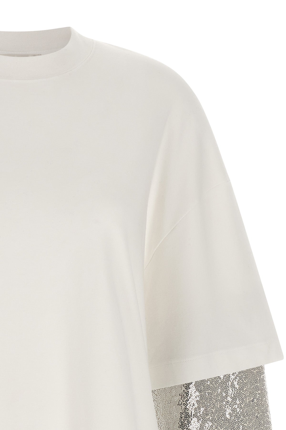 the darkpark troy t-shirt redefines the codes of casual dress through a double