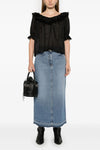 jorgy cotton denim skirt