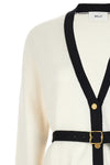 viscose blend cardigan