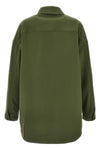 monika wool cloth overshirt