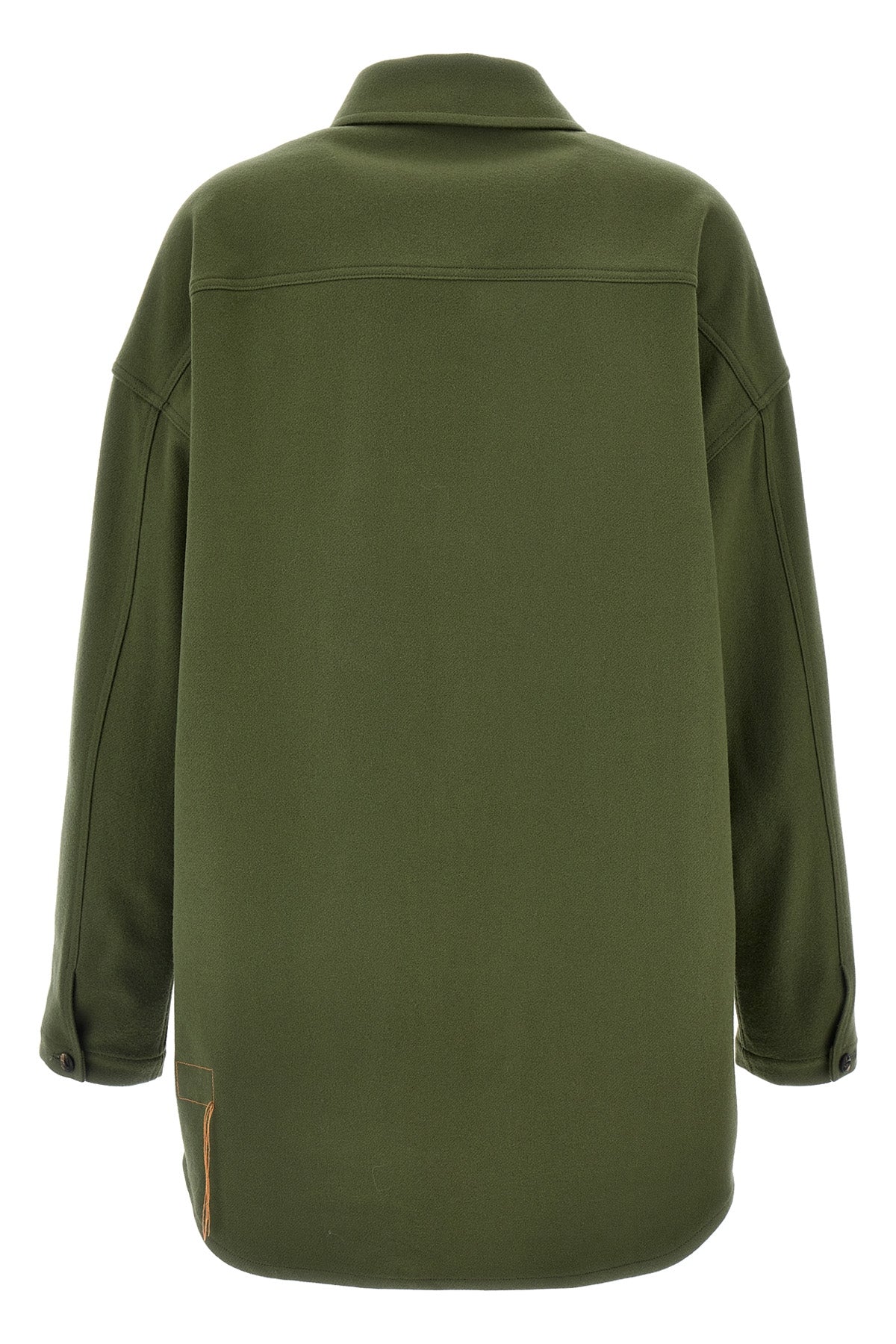 monika wool cloth overshirt