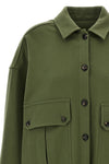 monika wool cloth overshirt