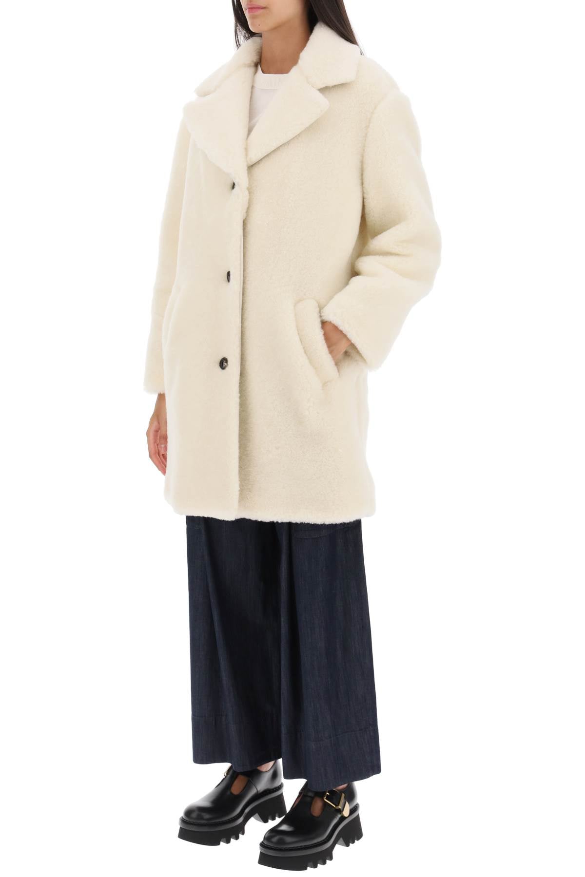 'nicolette' teddy coat