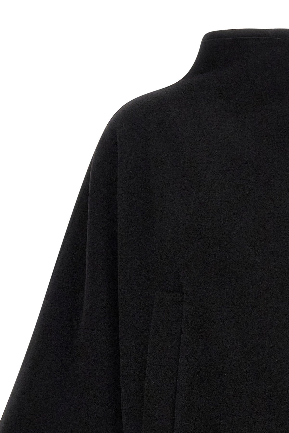 the short coat alba midi by darkpark redefines the volumes of contemporary tai