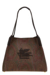 medium libra shopping bag in paisley fabric