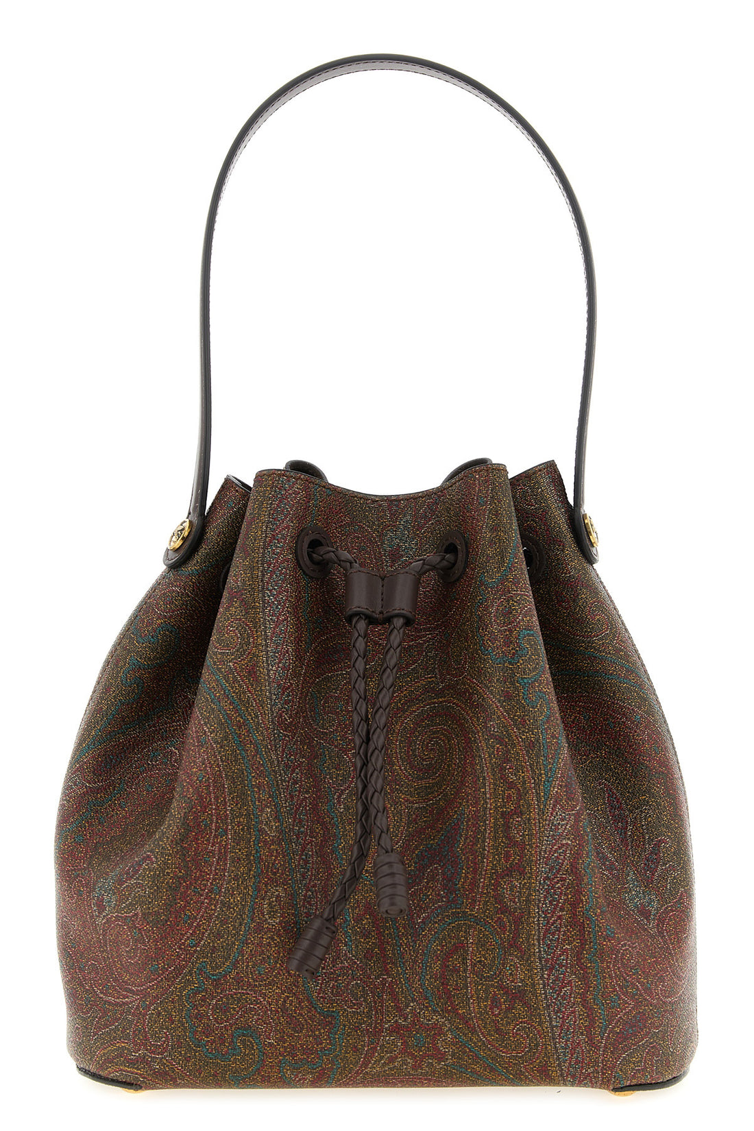 ETRO OS the etro arnica small bucket bag defines the codes of everyday elegance throug