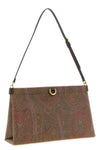 talk mini clutch made in the iconic paisley-pattern jacquard fabric
