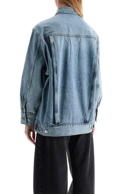 oversized denim jacket for