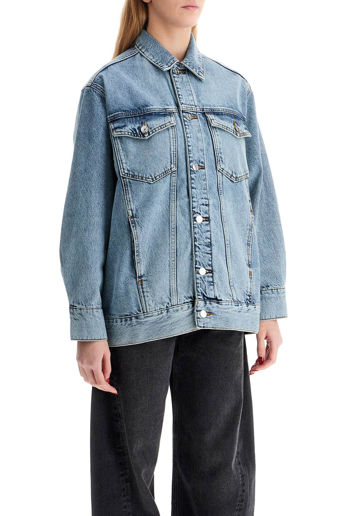 oversized denim jacket for