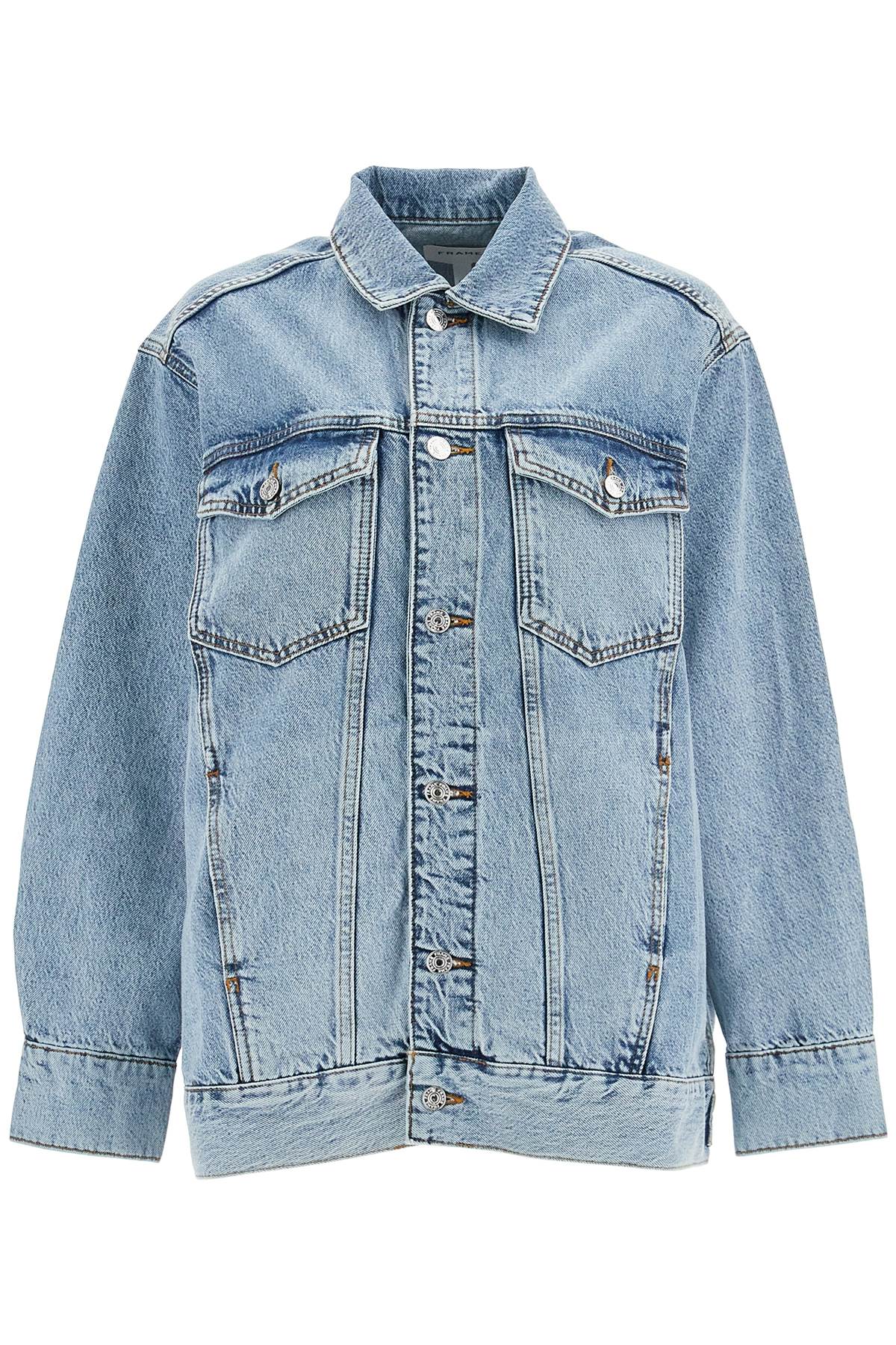 oversized denim jacket for