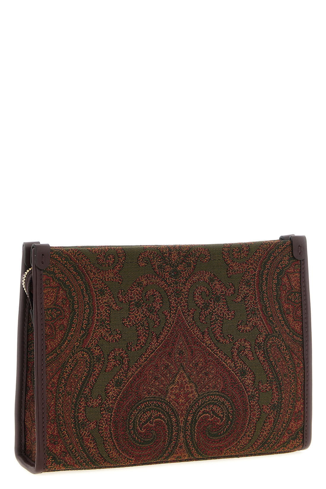 ETRO OS the etro jacquard pouch defines a sophisticated aesthetic through the iconic pai