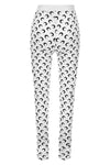 moon printed jersey stretch leggings