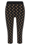 marine serre capri leggings define a tight silhouette through a stretch technica