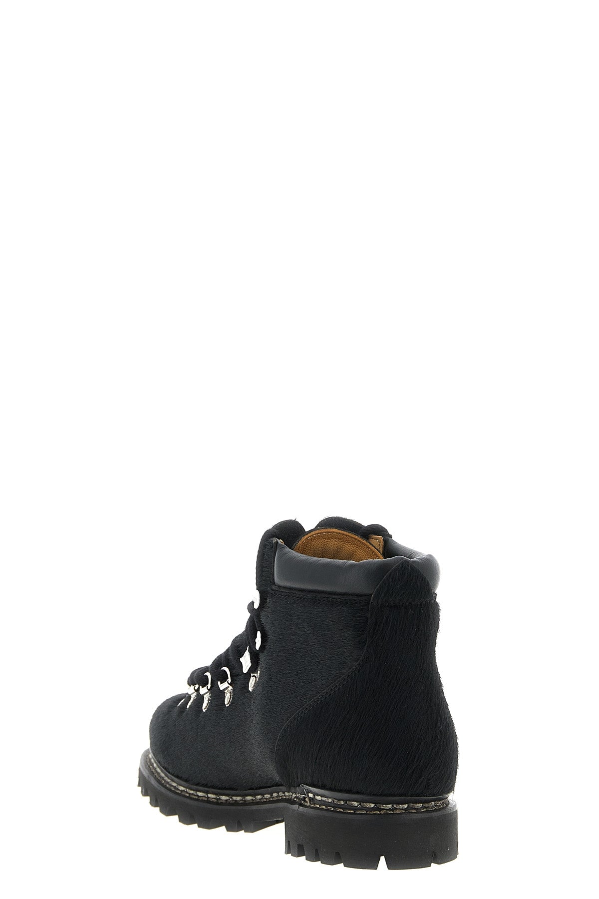 junya watanabe x paraboot pony hair boots
