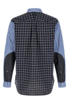 patterned cotton poplin shirt