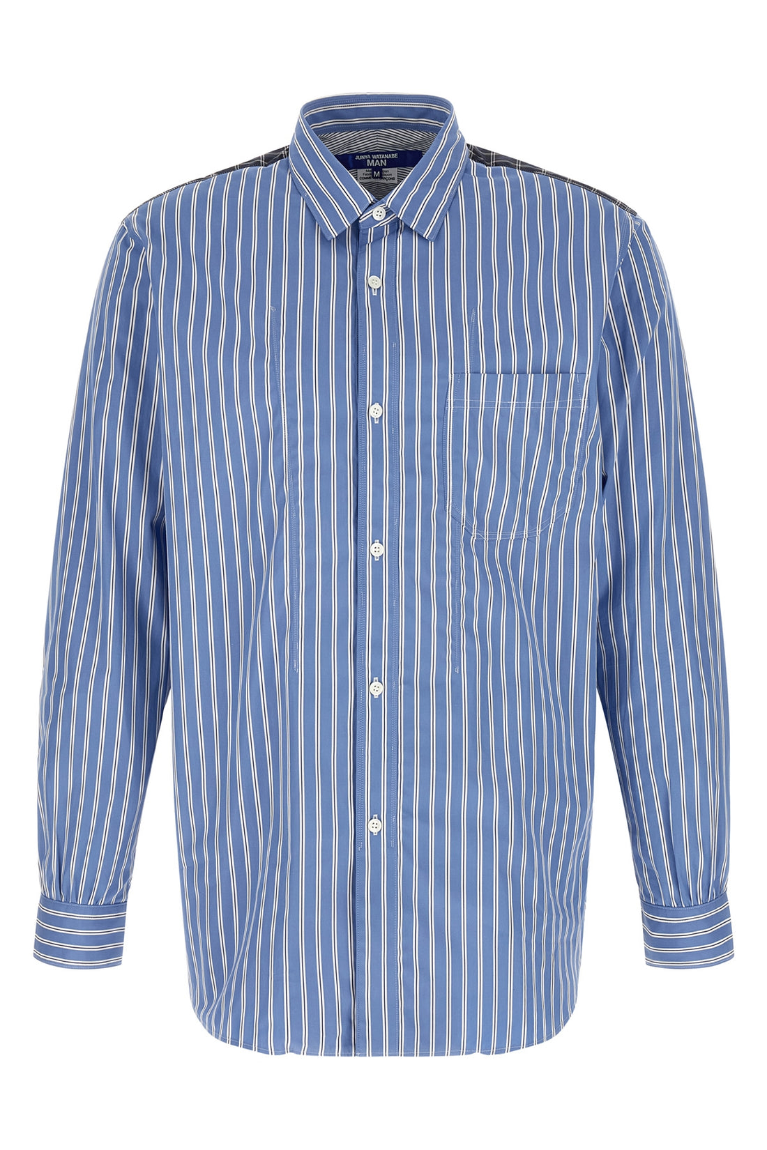 JUNYA WATANABE L patterned cotton poplin shirt