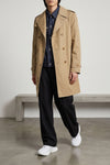 junya watanabe x new balance tf100 sneakers in leather and mesh effect fabric