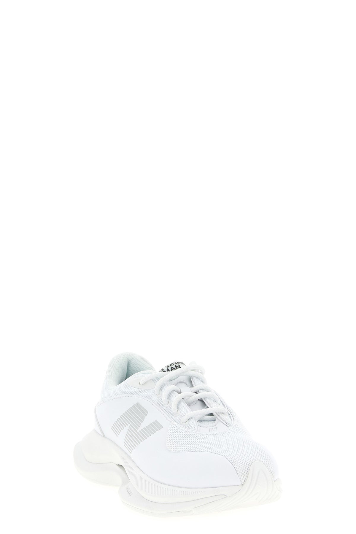 junya watanabe x new balance tf100 sneakers in leather and mesh effect fabric