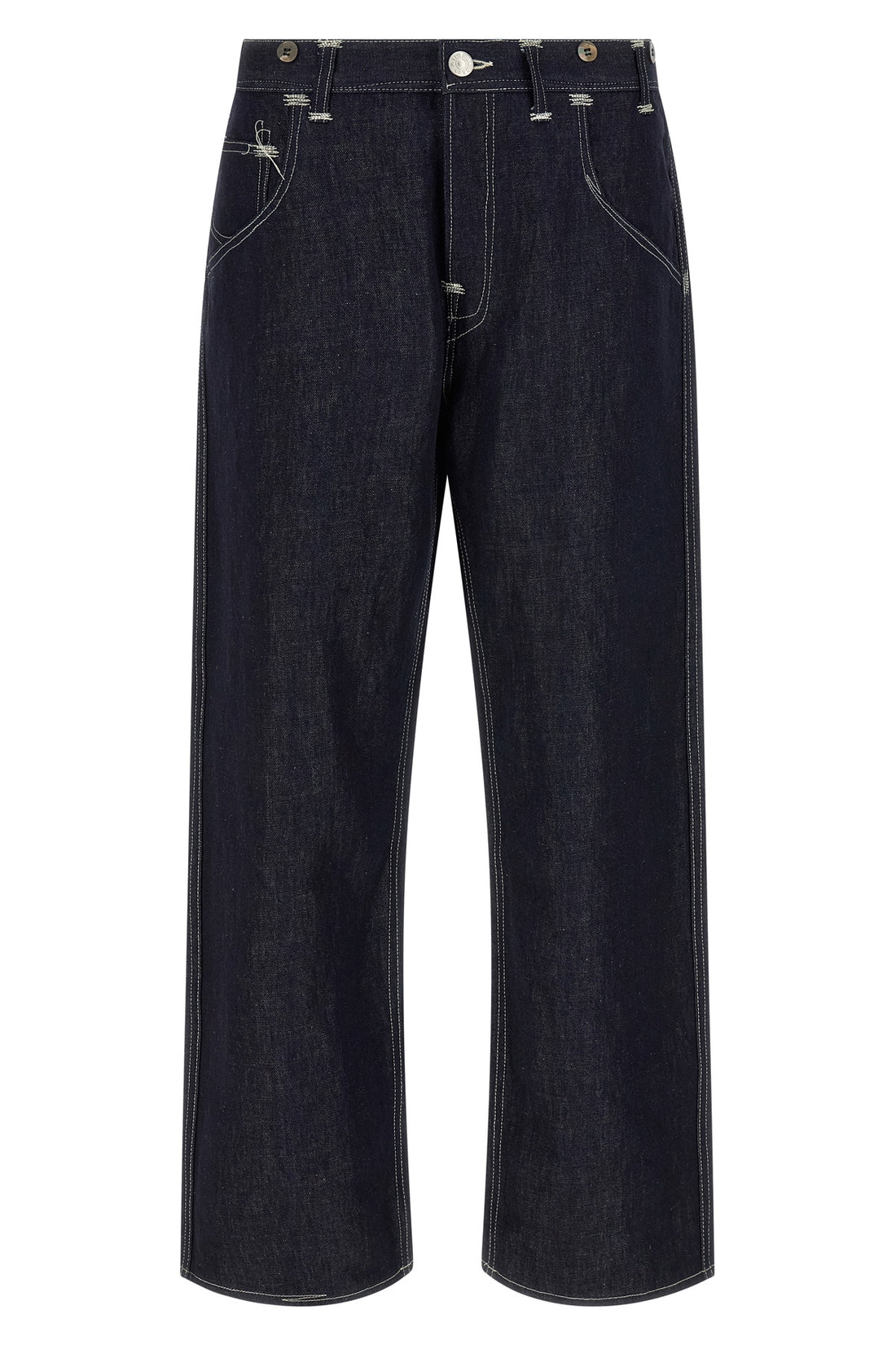 JUNYA WATANABE L junya watanabe x levis® cotton and linen blend denim jeans