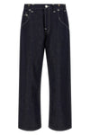junya watanabe x levis® cotton and linen blend denim jeans