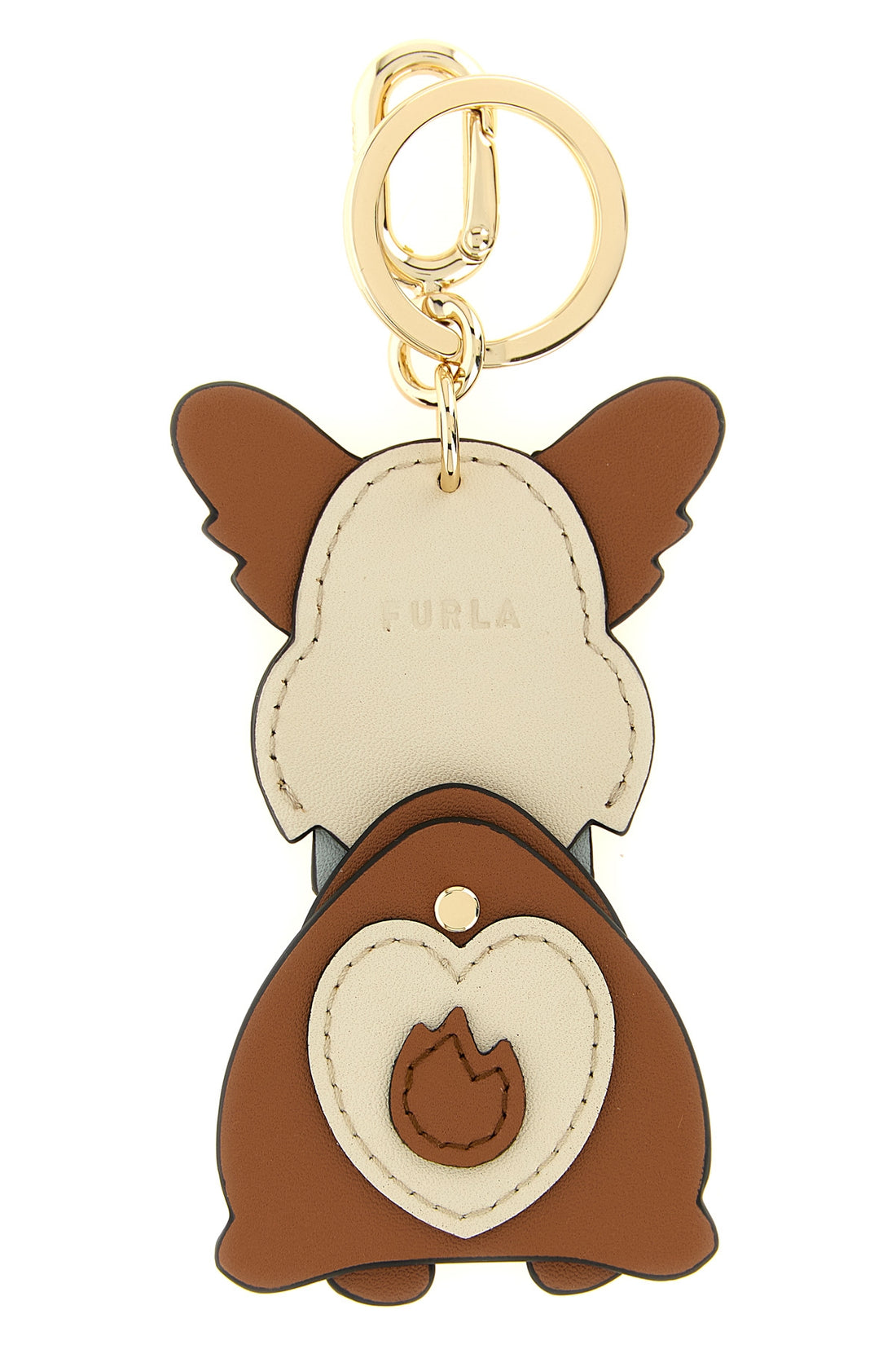 FURLA OS the corgi-shaped furla allegra keyring combines craftsmanship and a playful ae