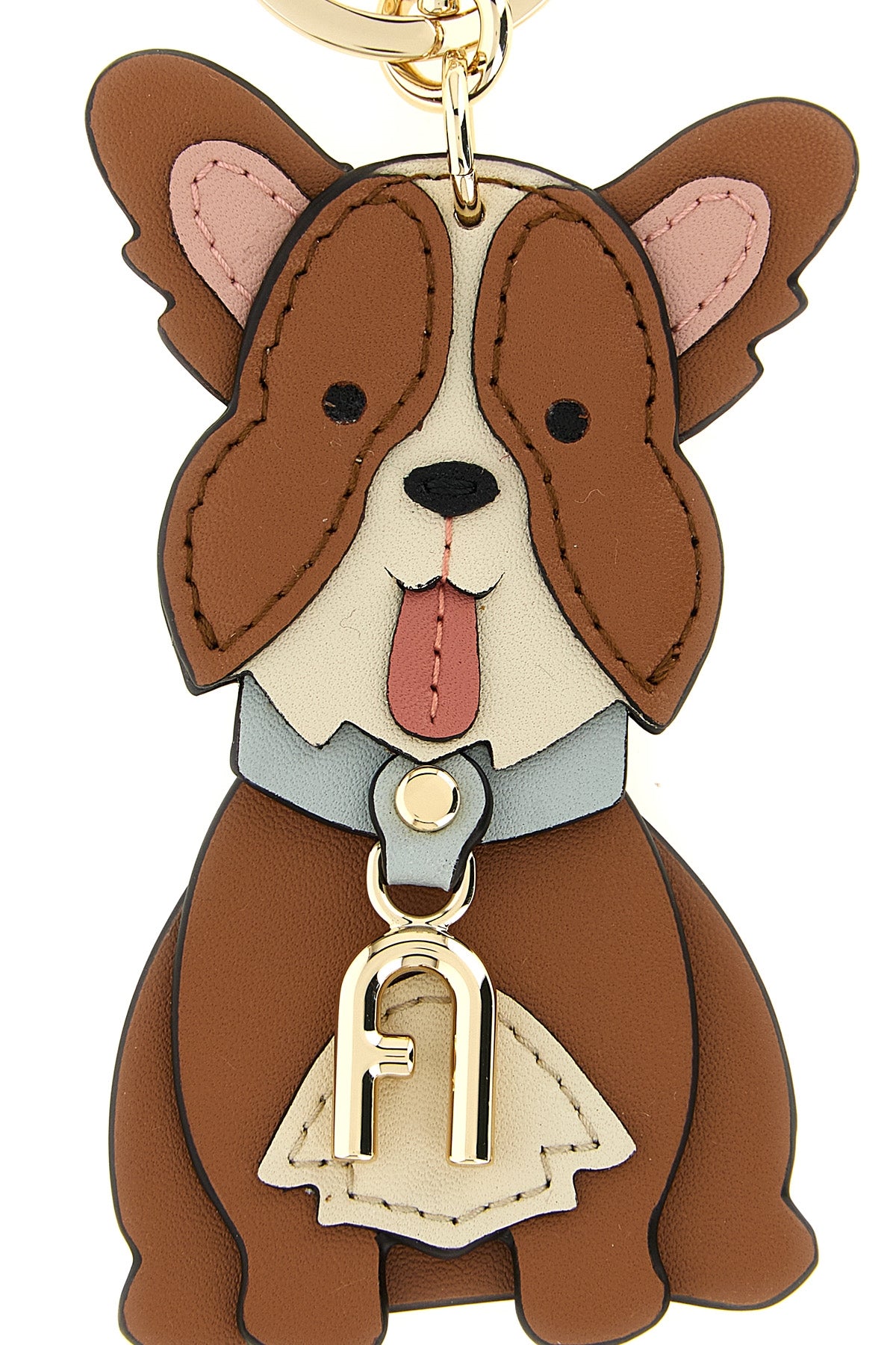the corgi-shaped furla allegra keyring combines craftsmanship and a playful ae