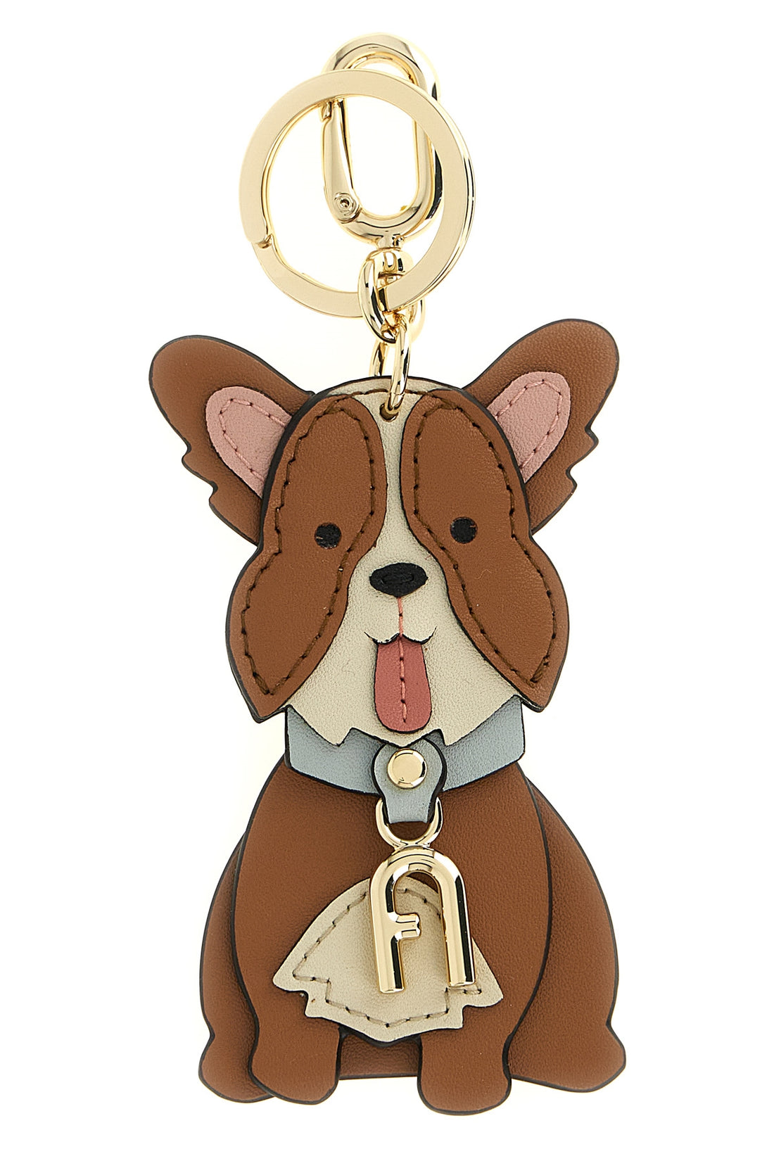 FURLA OS the corgi-shaped furla allegra keyring combines craftsmanship and a playful ae