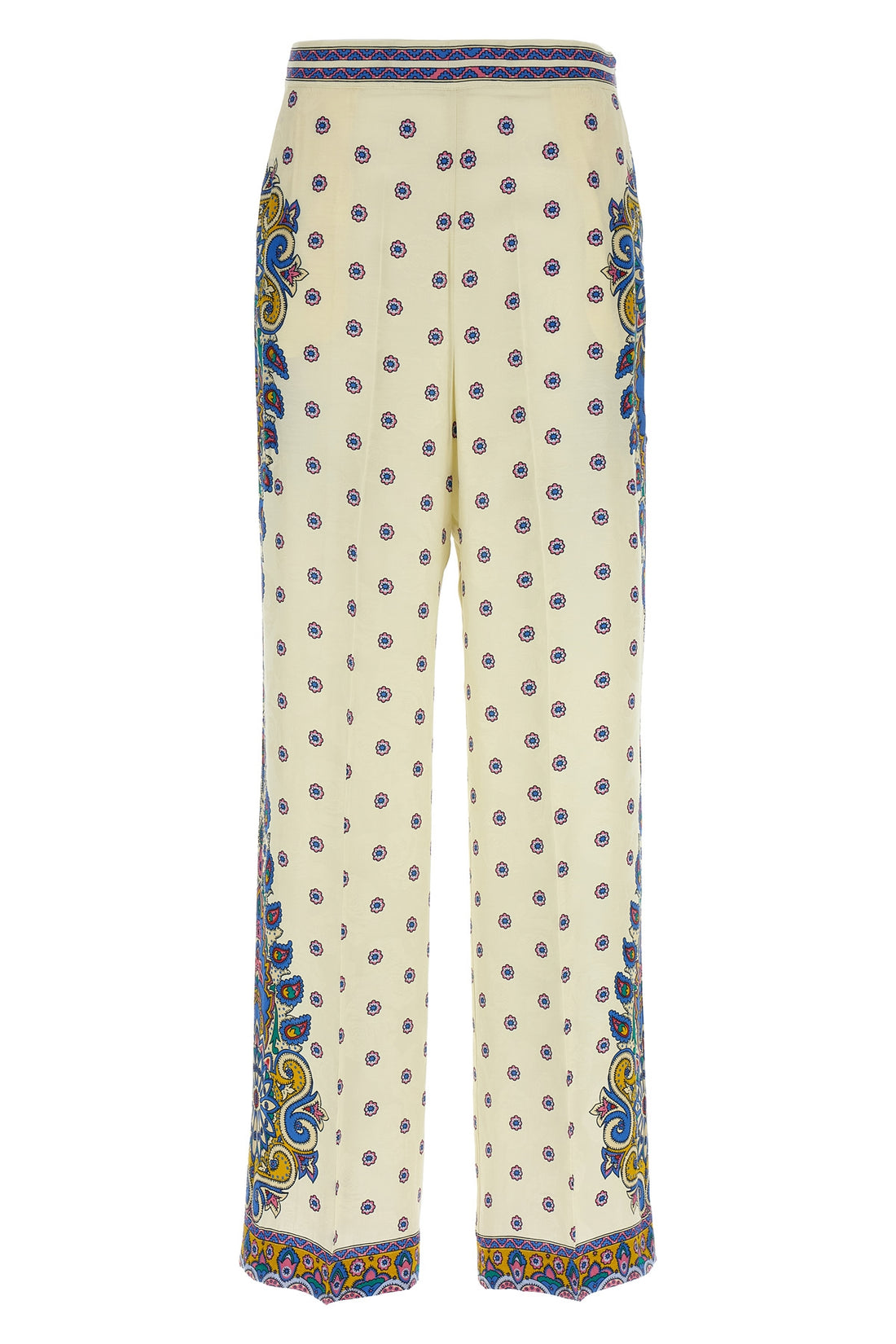 ETRO 42 silk blend pants