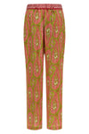all-over paisley foliage twill fluid pants