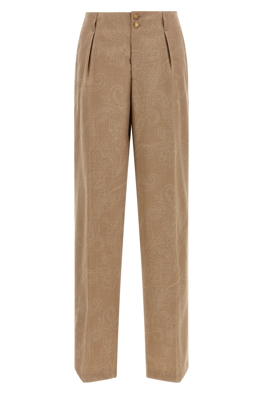 ETRO 38 etro tailored trousers redefine the codes of formal elegance through meticulous