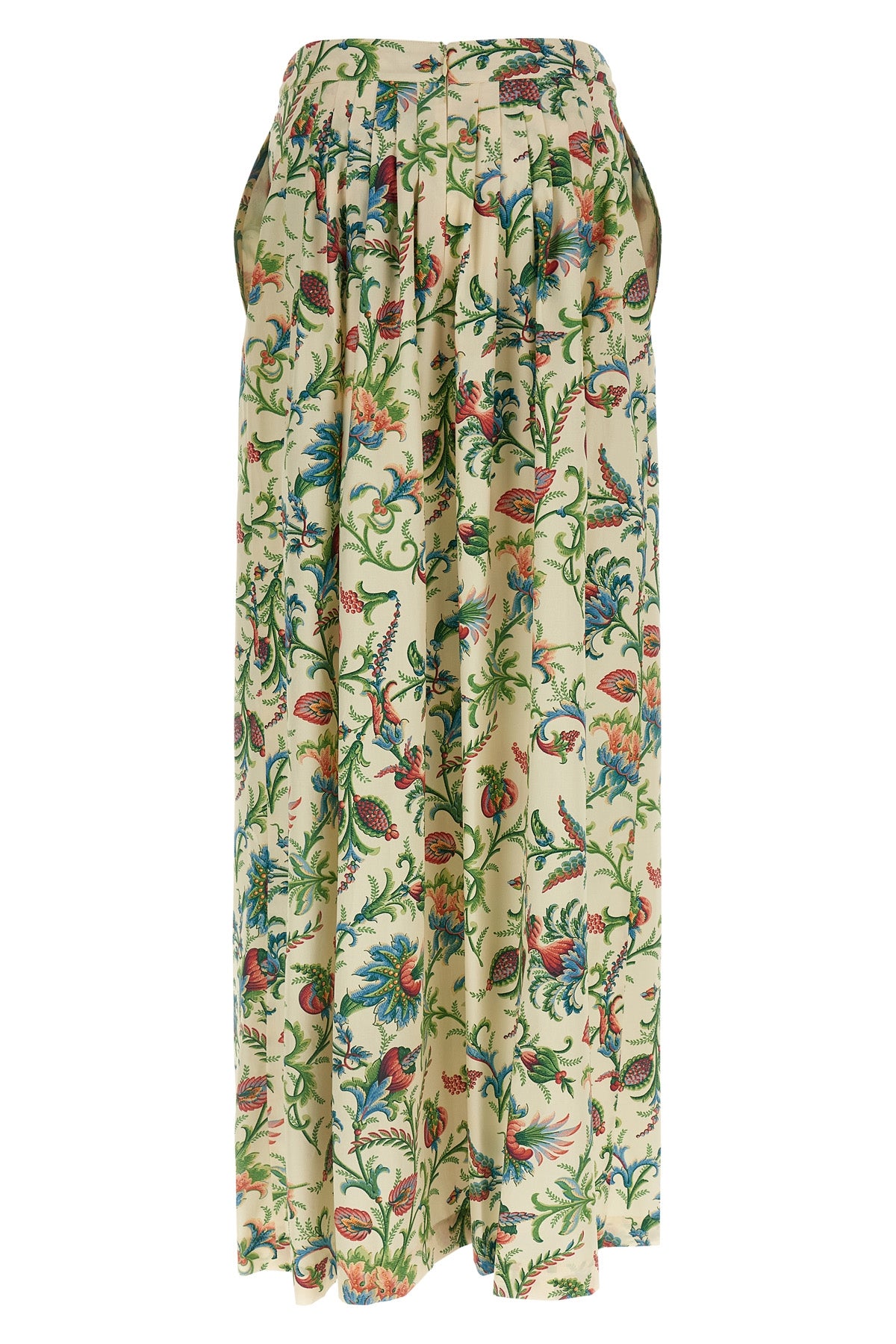 long skirt in pure cotton poplin