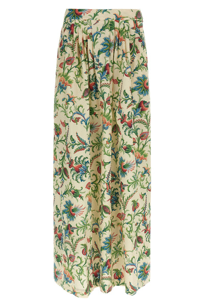 long skirt in pure cotton poplin