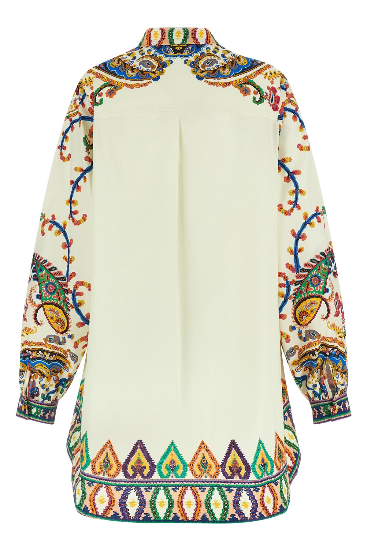 cotton poplin mini dress