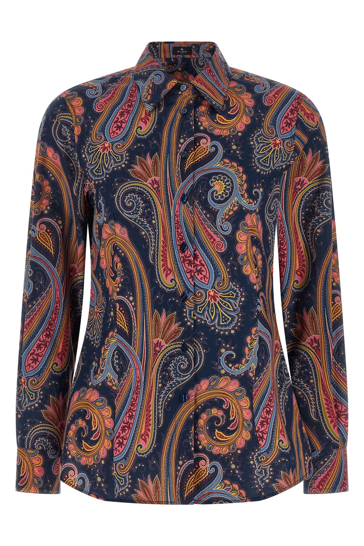 the etro stretch cotton poplin shirt