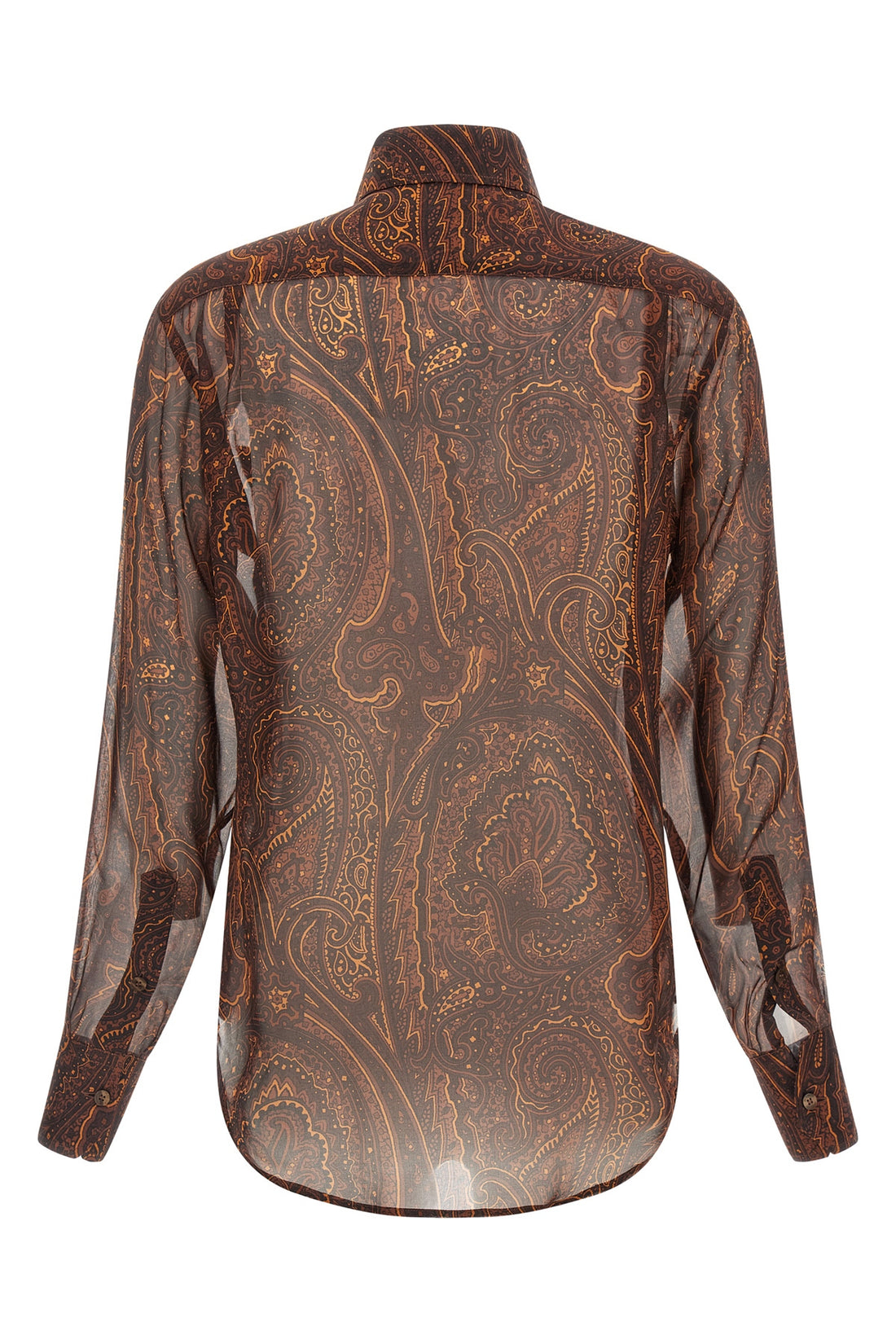 ETRO 38 the etro shirt stands out for its fluid silhouette and the iconic paisley print