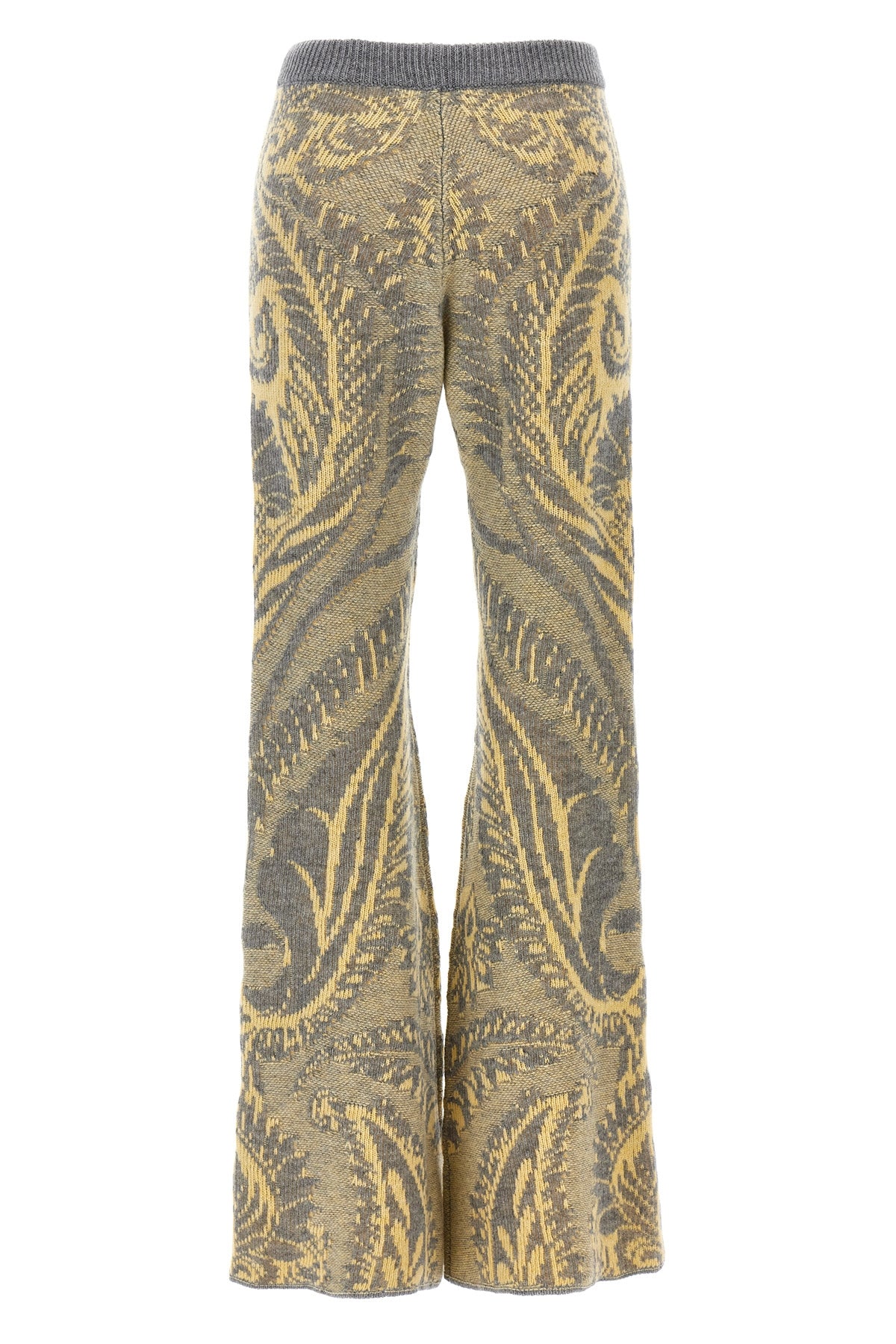 paisley knit pants