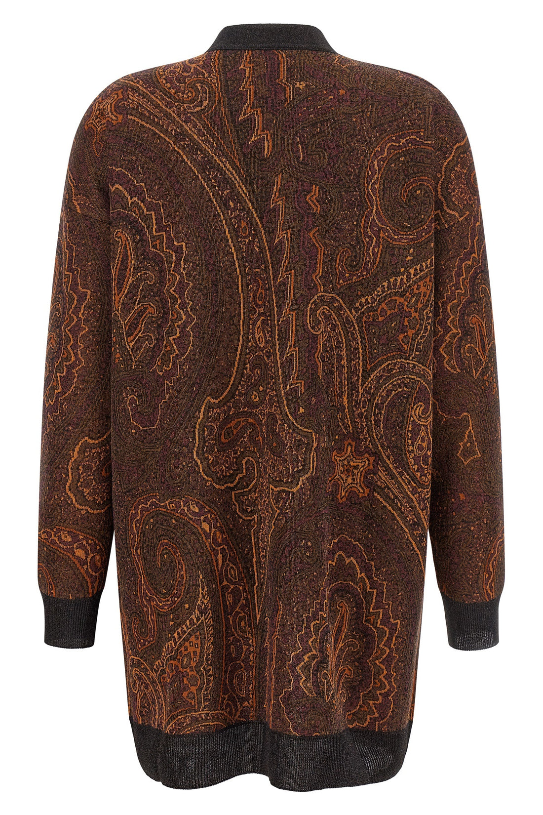 ETRO 38 etro knitwear evolves through this long cardigan