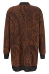 etro knitwear evolves through this long cardigan