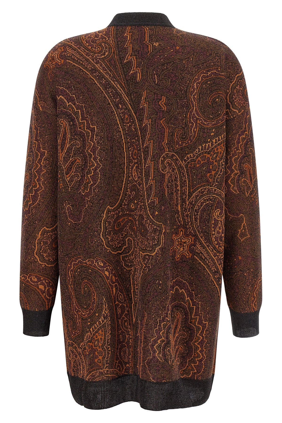 etro knitwear evolves through this long cardigan