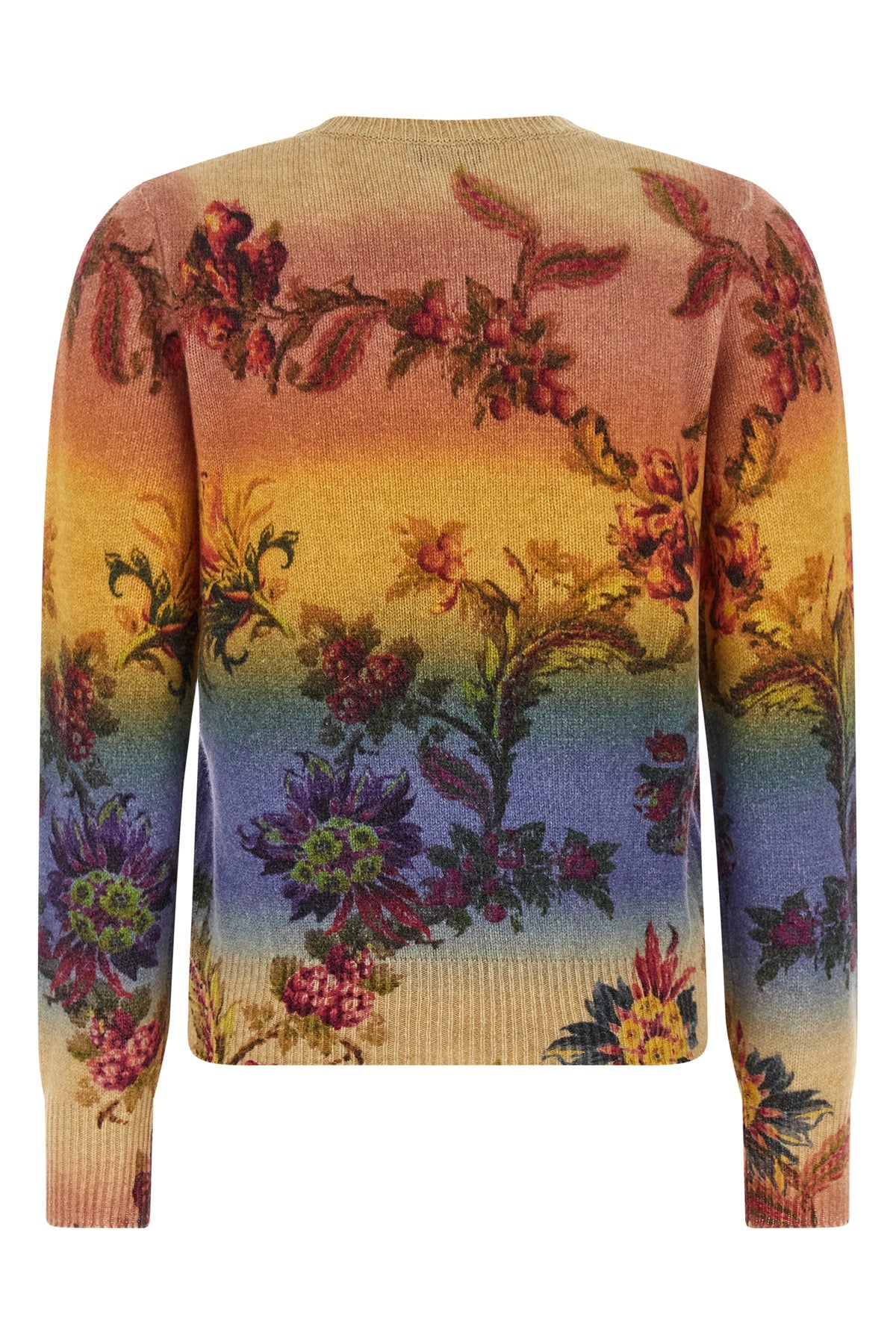 the etro pure wool crew neck sweater represents a sophisticated expression of it