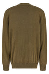 cardigan in cotton blend and solid color viscose