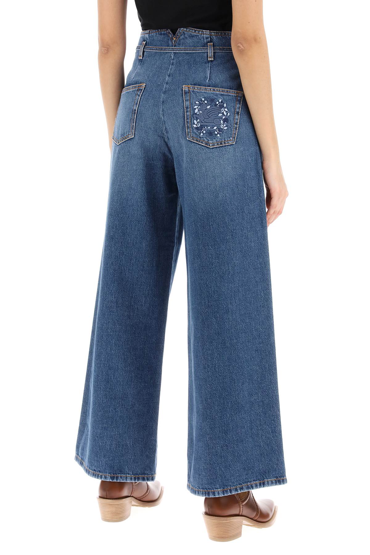 wide leg jeans