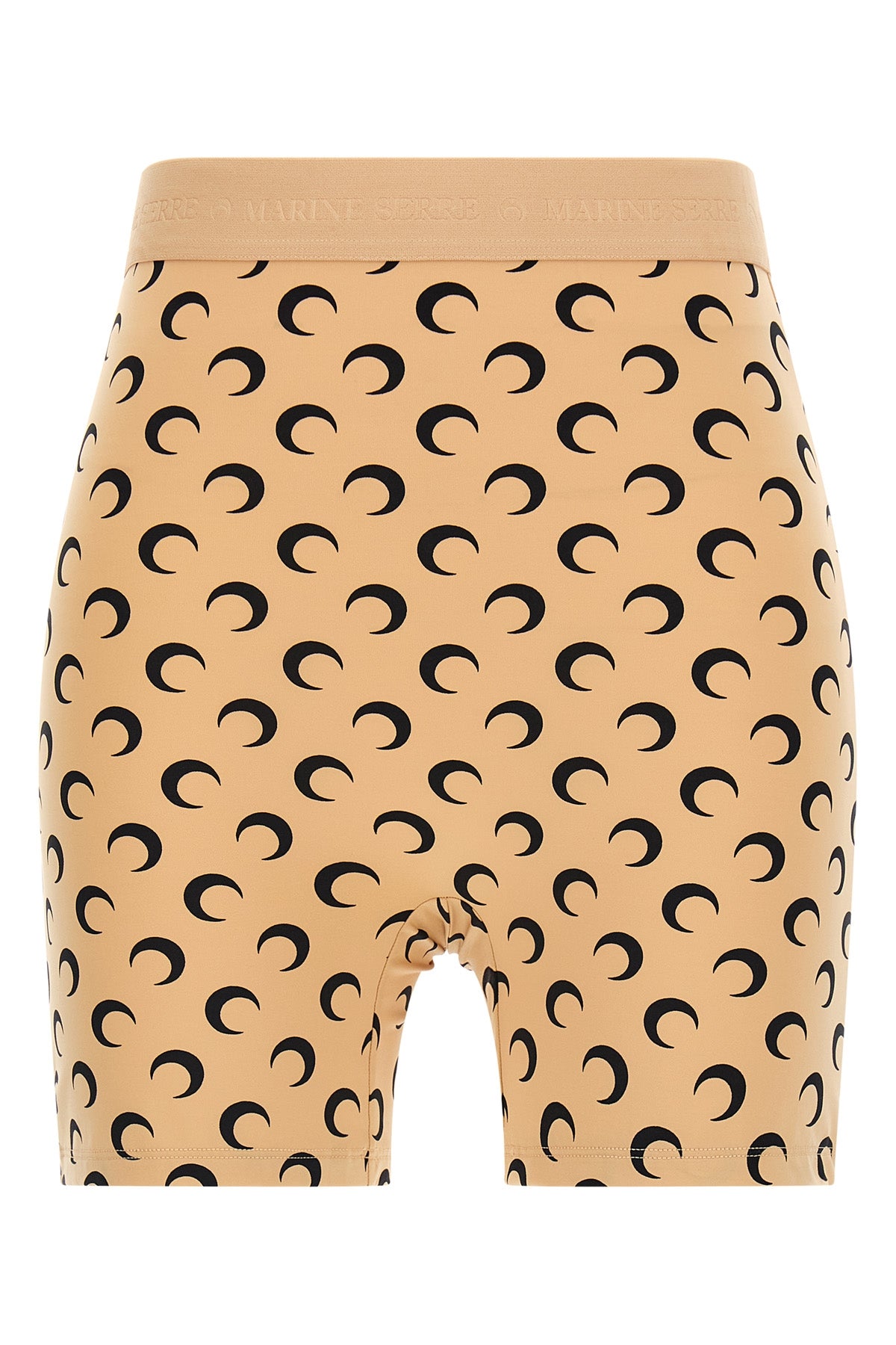 recycled moon biker shorts