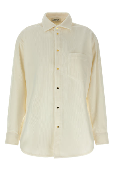 the anne darkpark shirt redefines the codes of everyday tailoring through a me