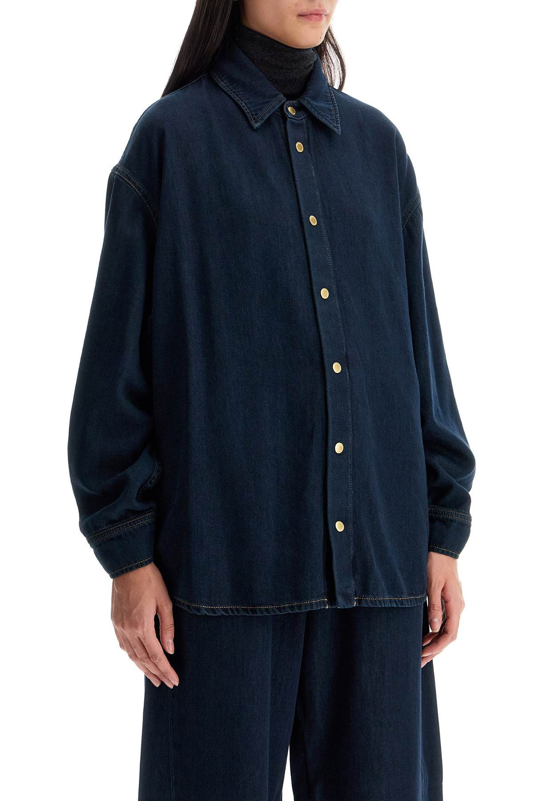 keanu denim shirt for