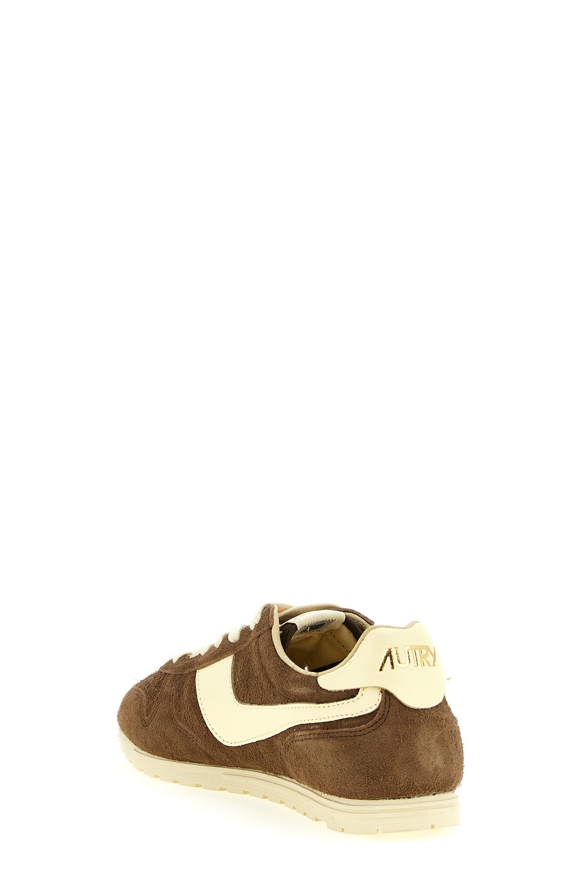 windspin used-effect shaved suede sneakers