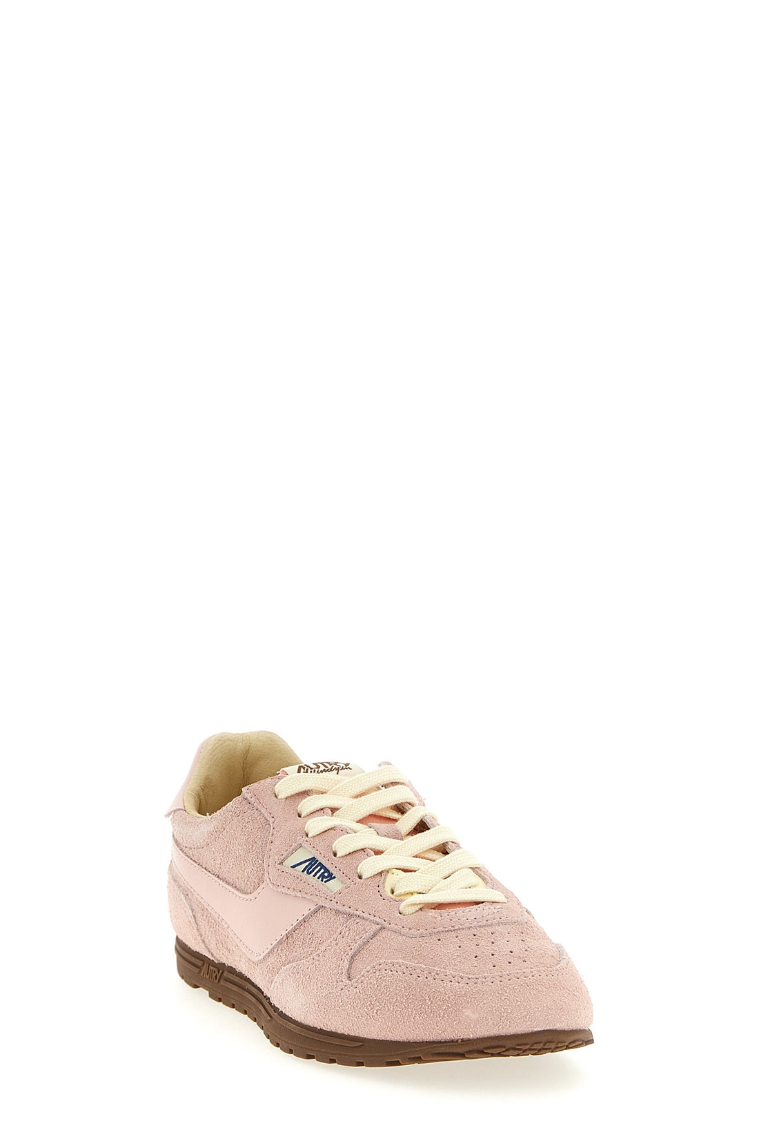 AUTRY 39 windspin used-effect shaved suede sneakers